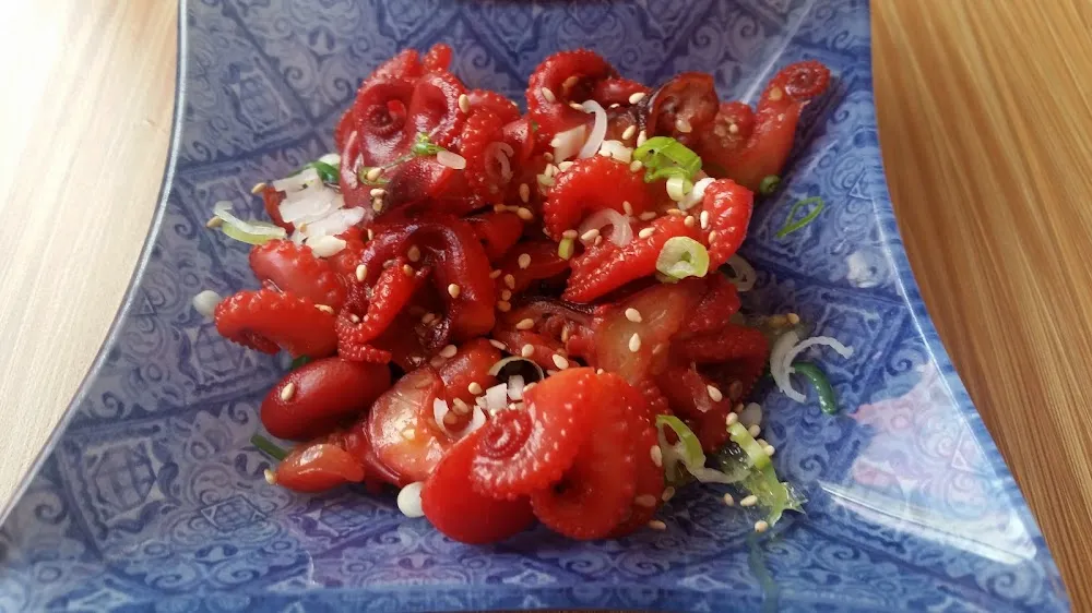 Baby Octopus Appetizer