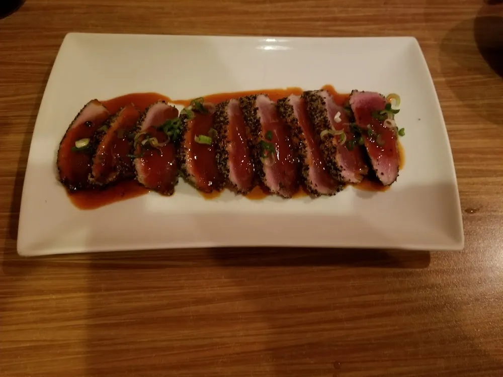 Tuna Salmon Tataki